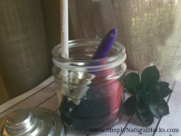 Makeup Brush Cleaner  With Essential Oils Recipe