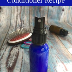 You can treat dry damaged hair naturally with this Coconut Milk Leave-In Conditioner Recipe. Made simply with coconut milk, jojoba, and essential oils.