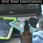 DIY sanitizing spray screen cleaner for your electronics