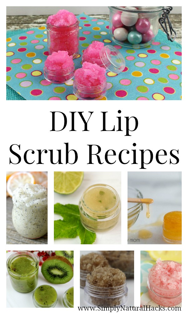 DIY Lip scrub recipes