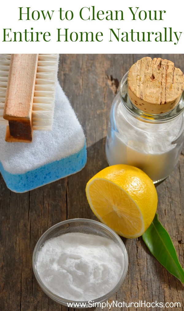 how to clean your home naturally